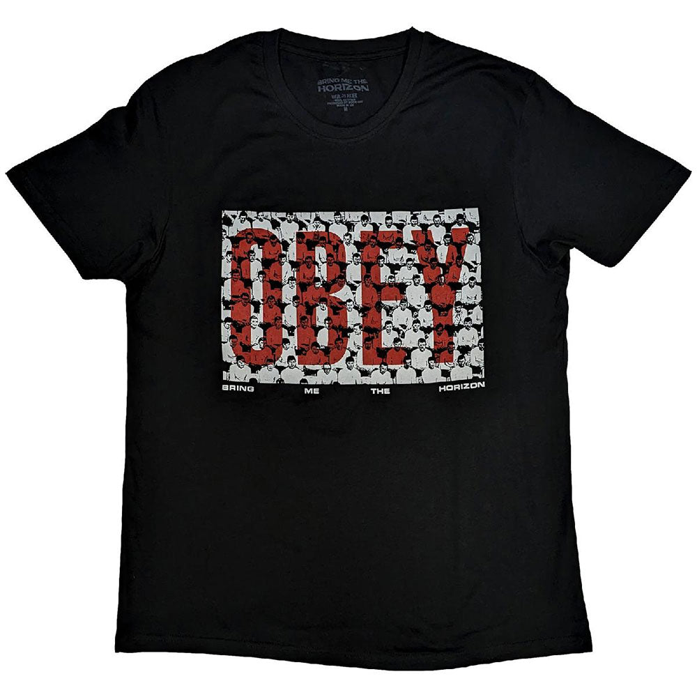 Bring Me The Horizon Unisex T-Shirt: Obey (Black)