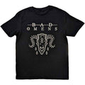 Bad Omens Unisex T-Shirt: Ram Skull (Black)