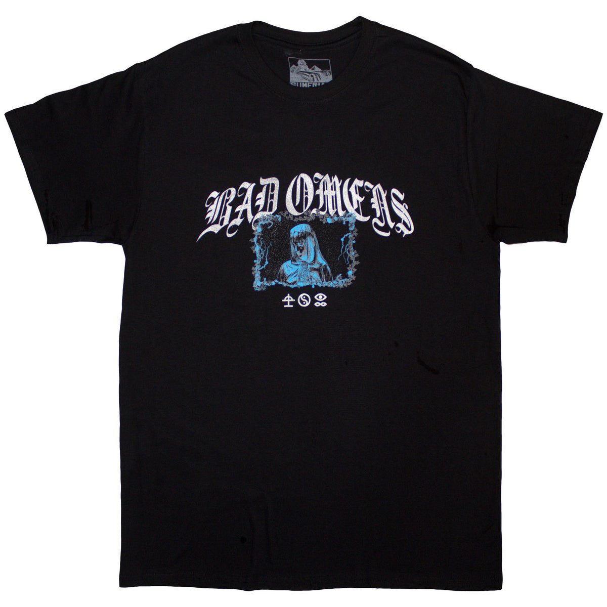 Bad Omens Unisex T-Shirt: Gothic (Back Print) (Black)