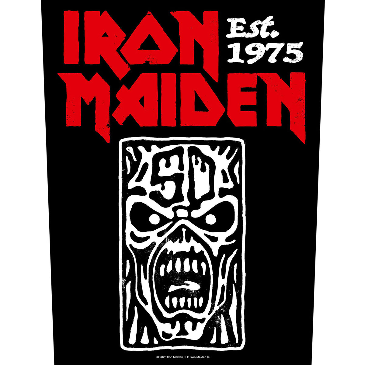 Iron Maiden Back Patch: Est 1975