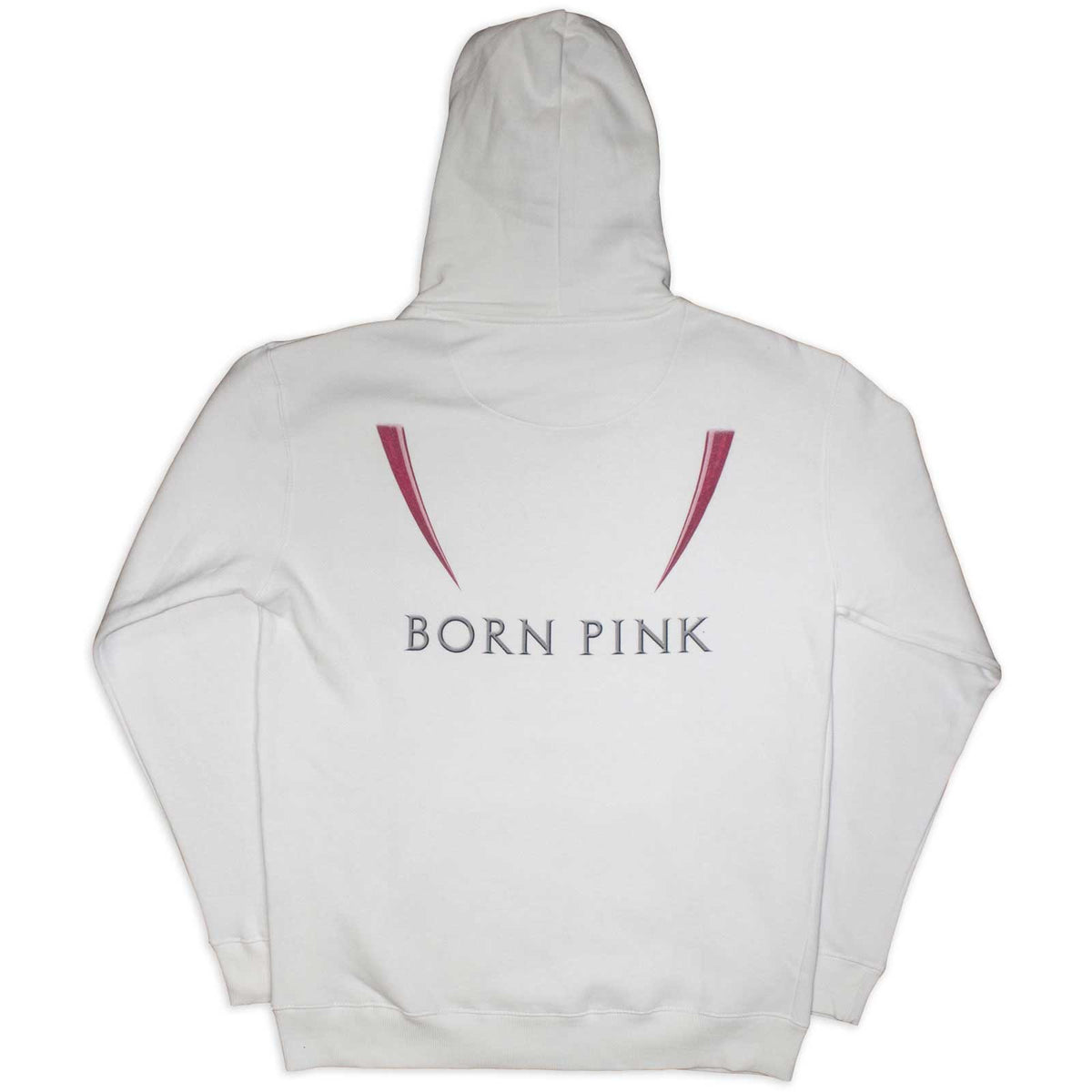 BlackPink Unisex Pullover Hoodie: Born Pink (White) (Back Print)