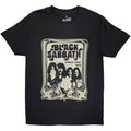 Black Sabbath Unisex T-Shirt: World Tour 1978 (Black)