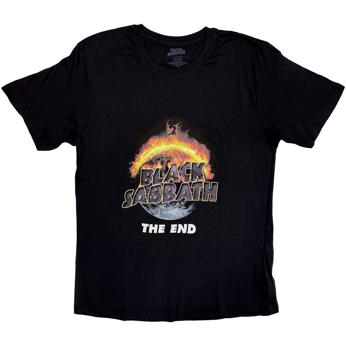 Black Sabbath Unisex T-Shirt: The End (Black)