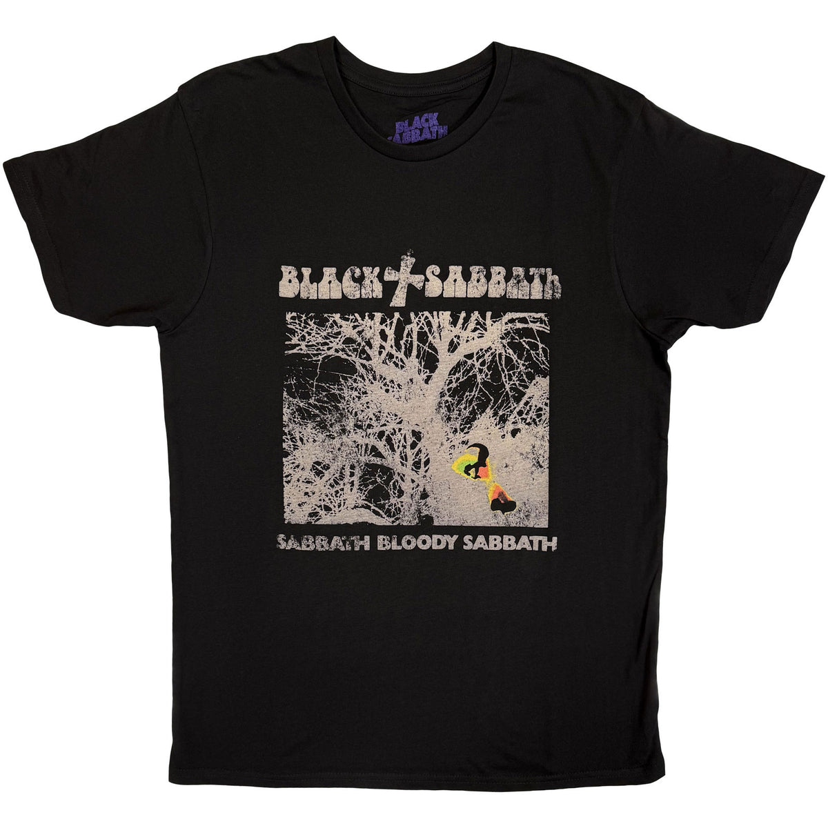 Black Sabbath Unisex T-Shirt: Sabbath Bloody Sabbath Vintage (Black)