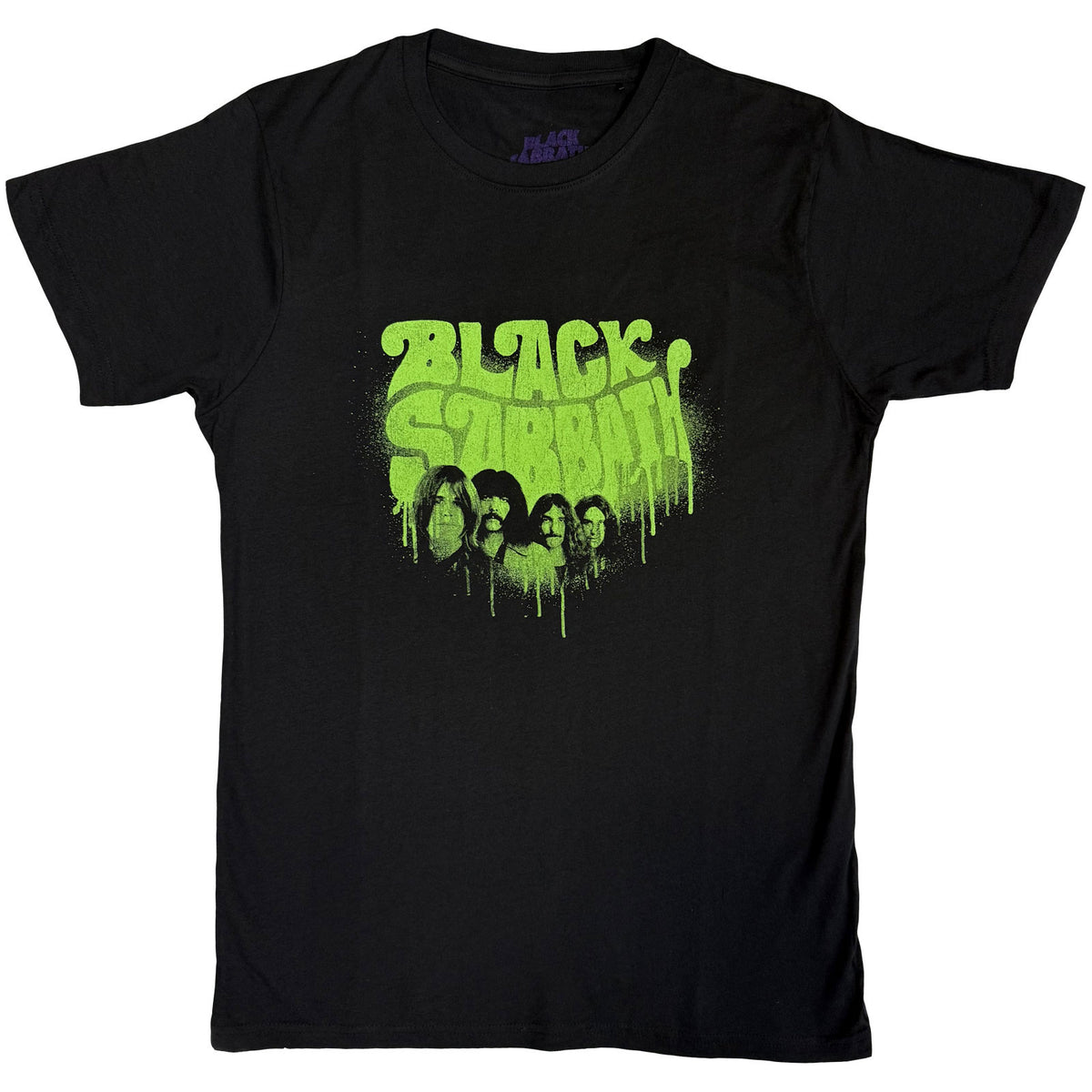 Black Sabbath Unisex T-Shirt: Graffiti (Black)