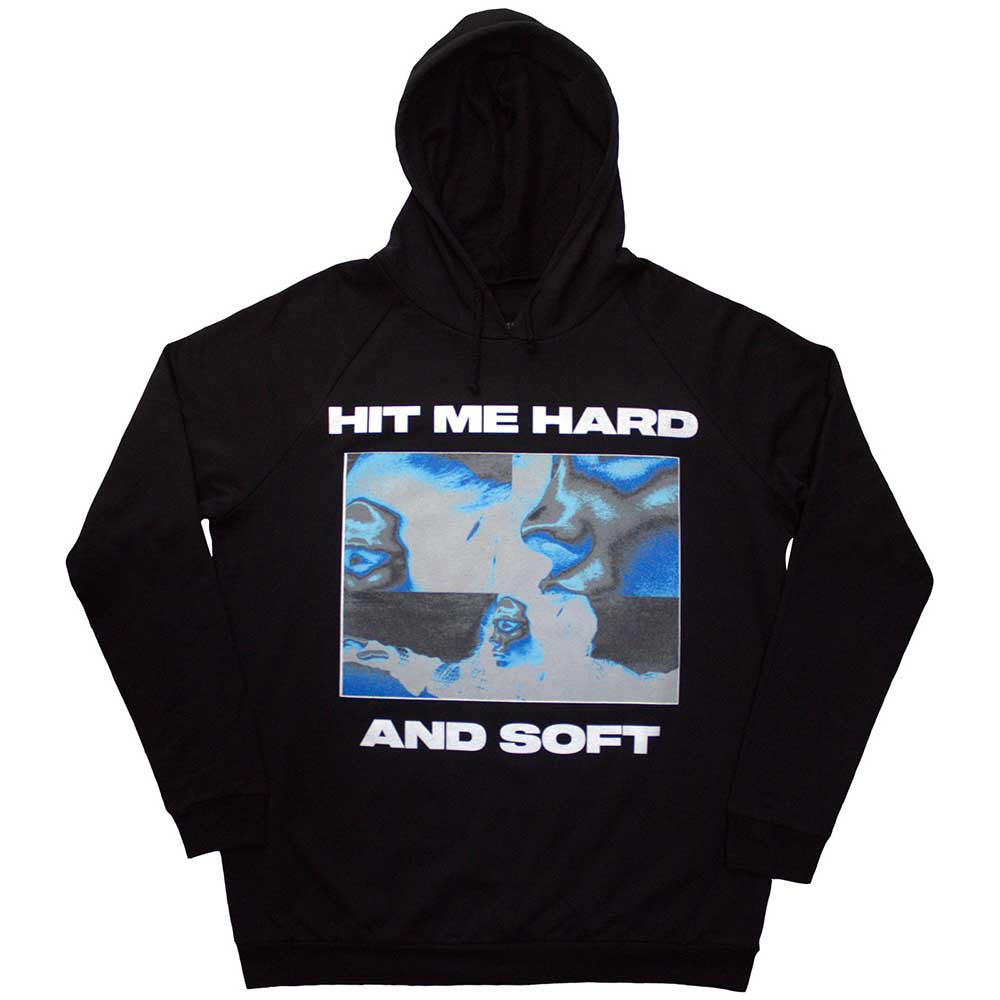 Billie Eilish: Hit Me Hard And Soft Negative Unisex Pullover Hoodie (Black)