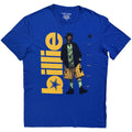 Billie Eilish: Billie Unisex T-Shirt (Blue)