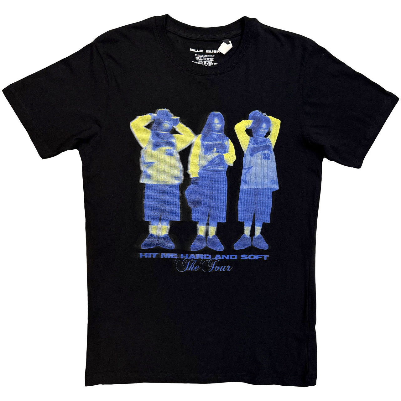 Billie Eilish: Blurred Stand Unisex T-Shirt (Black)