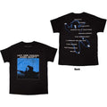 Billie Eilish: Hit Me Hard And Soft Tracklist Unisex T-Shirt (Black) (Back Print)