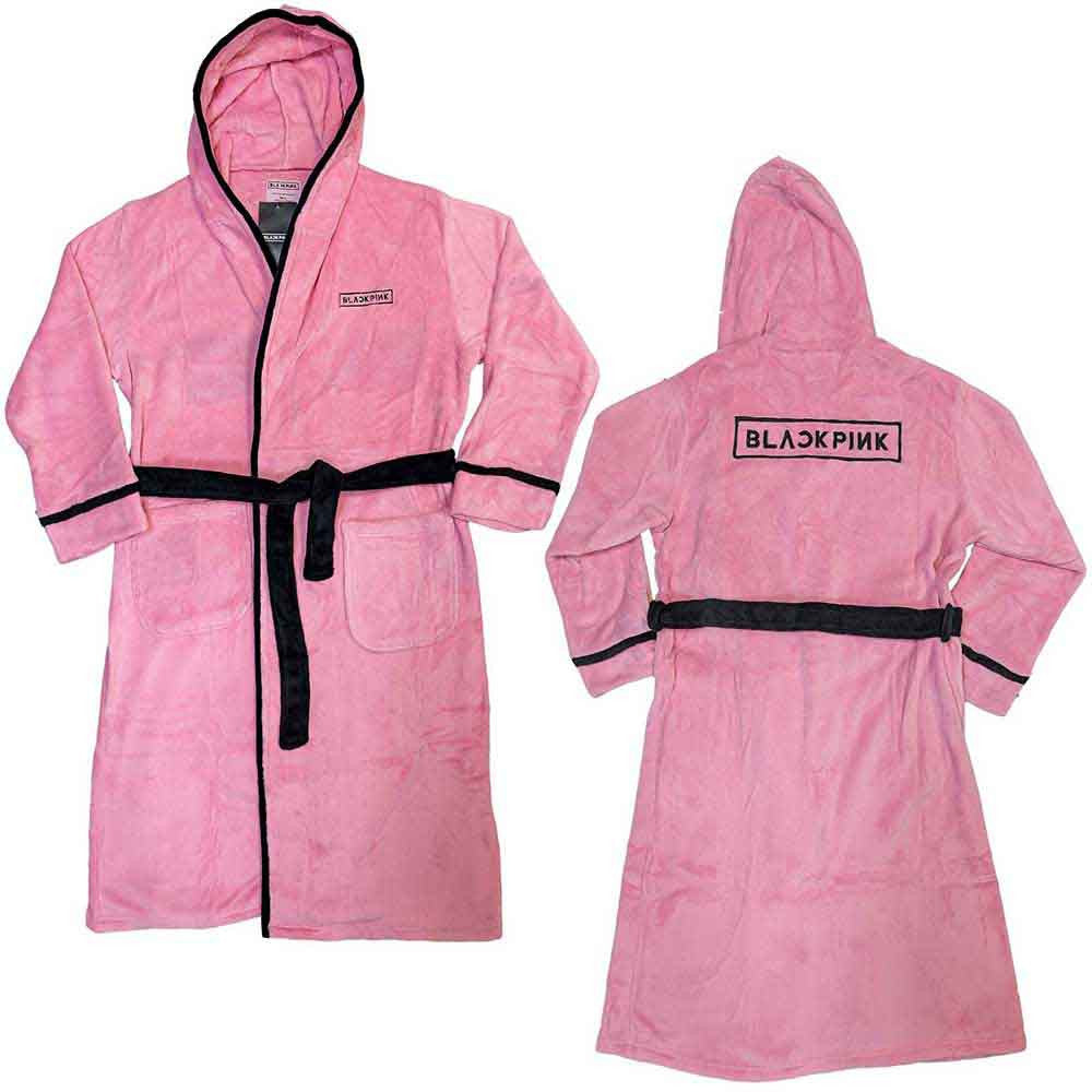 BlackPink: Logo Unisex Bathrobe (Pink) (Back Print)