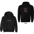 BlackPink Unisex Pullover Hoodie: The Album Tracklist (Black) (Back Print)
