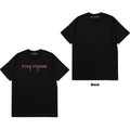 BlackPink: Pink Venom Logo Unisex T-Shirt (Black) (Back Print)