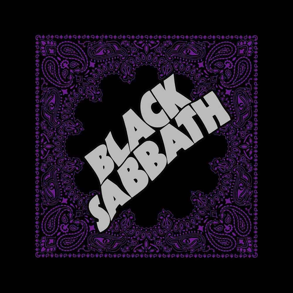 Black Sabbath: Logo Unisex Bandana (Black)