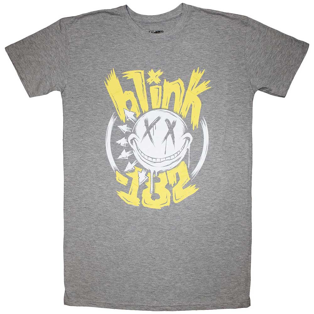 Blink-182: Big Smile Ladies T-Shirt Dress (Grey)