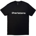 The Charlatans Unisex T-Shirt: Classic Logo (Black)