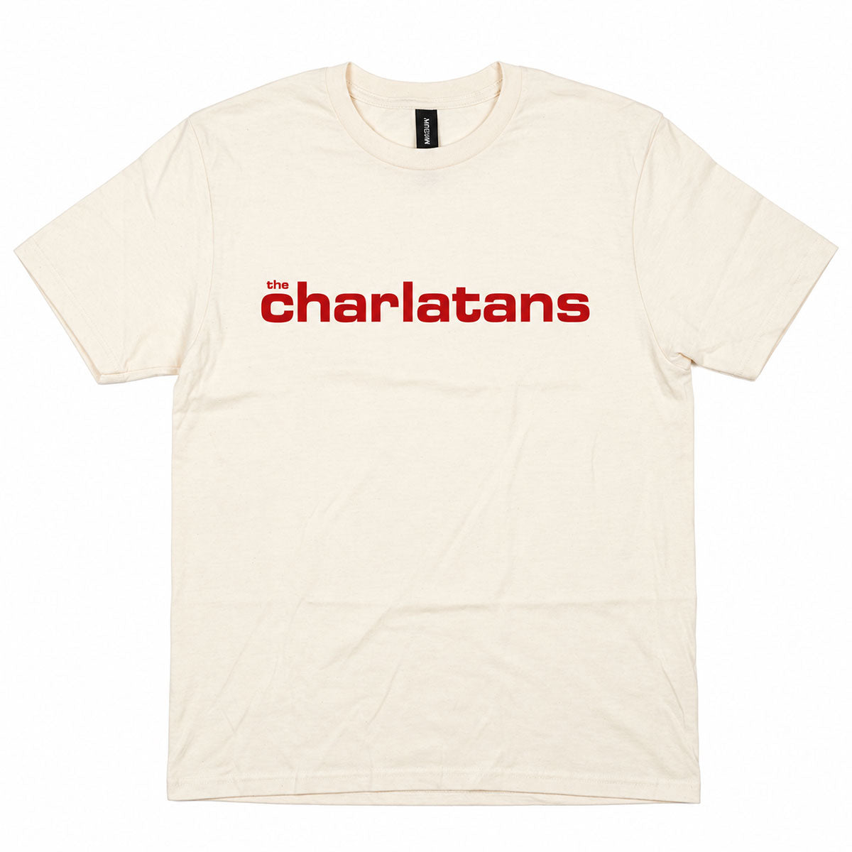 The Charlatans Unisex T-Shirt: Classic Logo (Natural)