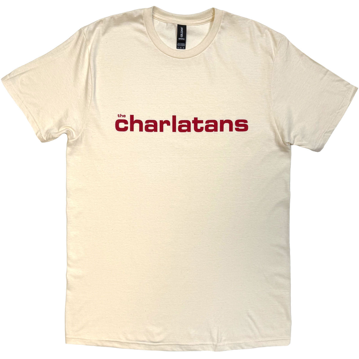 The Charlatans Unisex T-Shirt: Classic Logo (Natural)