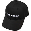 The Cure Unisex Baseball Cap: Text Logo (Black)