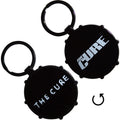 The Cure Keychain: Logos Drum (Double-Sided)