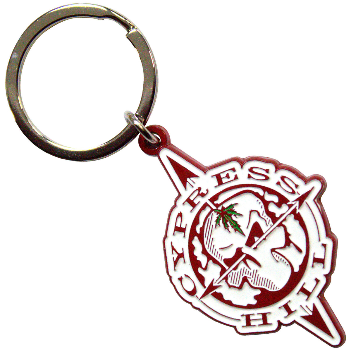 Cypress Hill Keychain: Skull Compass