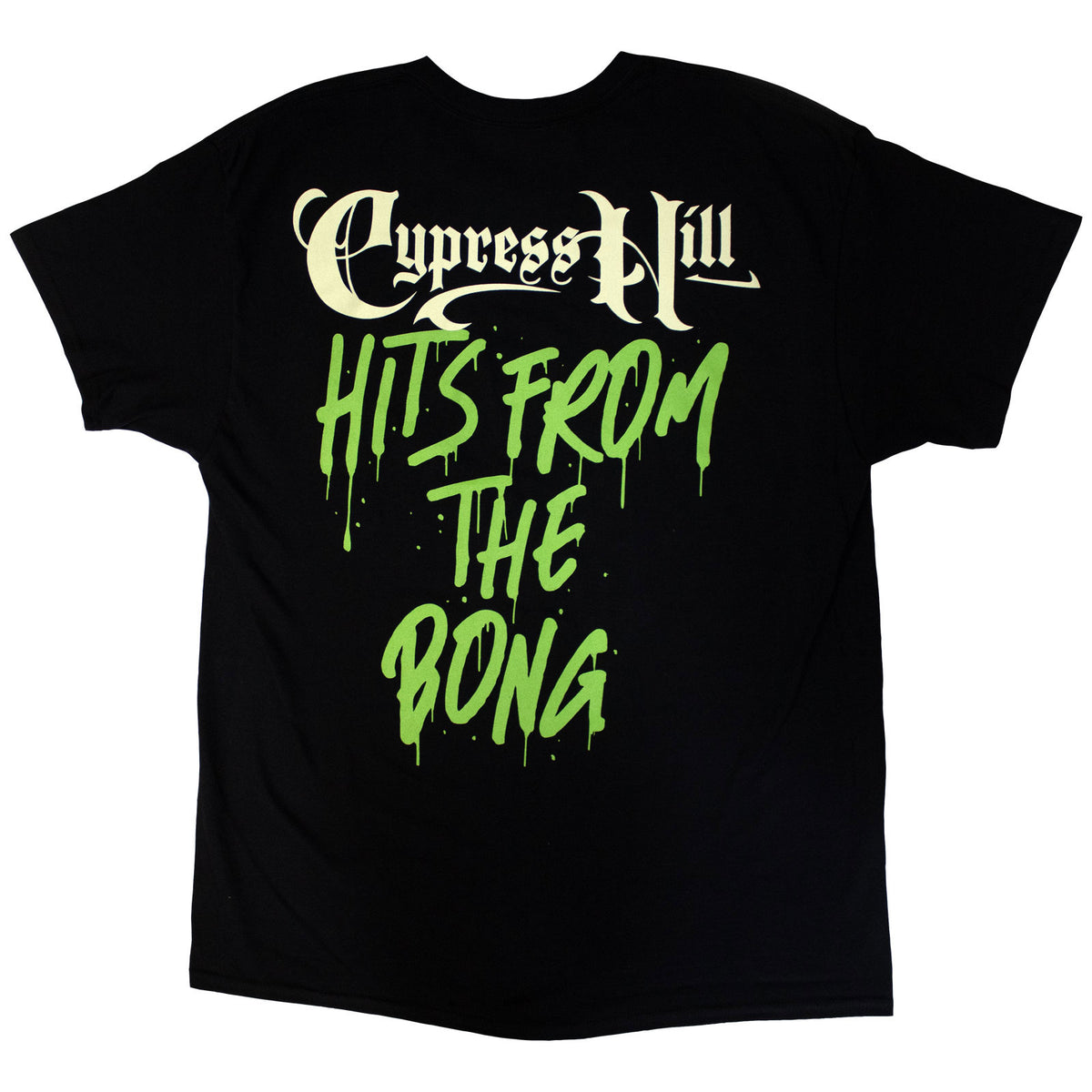 Cypress Hill Unisex T-Shirt: Skull Bong (Black)