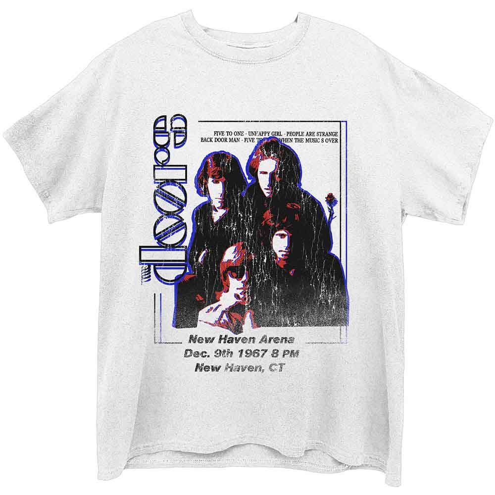 The Doors Unisex T-Shirt: New Haven (White)