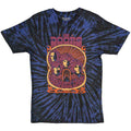 The Doors Unisex T-Shirt: Strange Days (Blue) (Wash Collection)