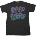 Deep Purple: Bubble Logo Unisex T-Shirt (Black)