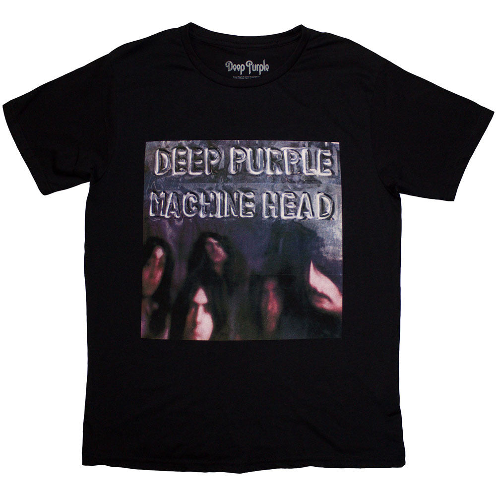 Deep Purple: Machine Head Album Cover Unisex T-Shirt (Black)