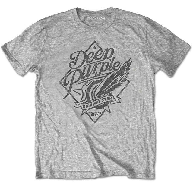 Deep Purple: Machine Head Unisex T-Shirt (Grey)