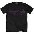Deep Purple: Vintage Logo Unisex T-Shirt (Black)
