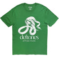 Deftones: Private Music Mono Unisex T-Shirt (Green)