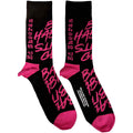 Ed Sheeran Unisex Ankle Socks: Bad Habits (Black) (UK Size 7 - 11)