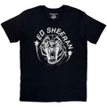 Ed Sheeran Unisex T-Shirt: Tiger (Black)
