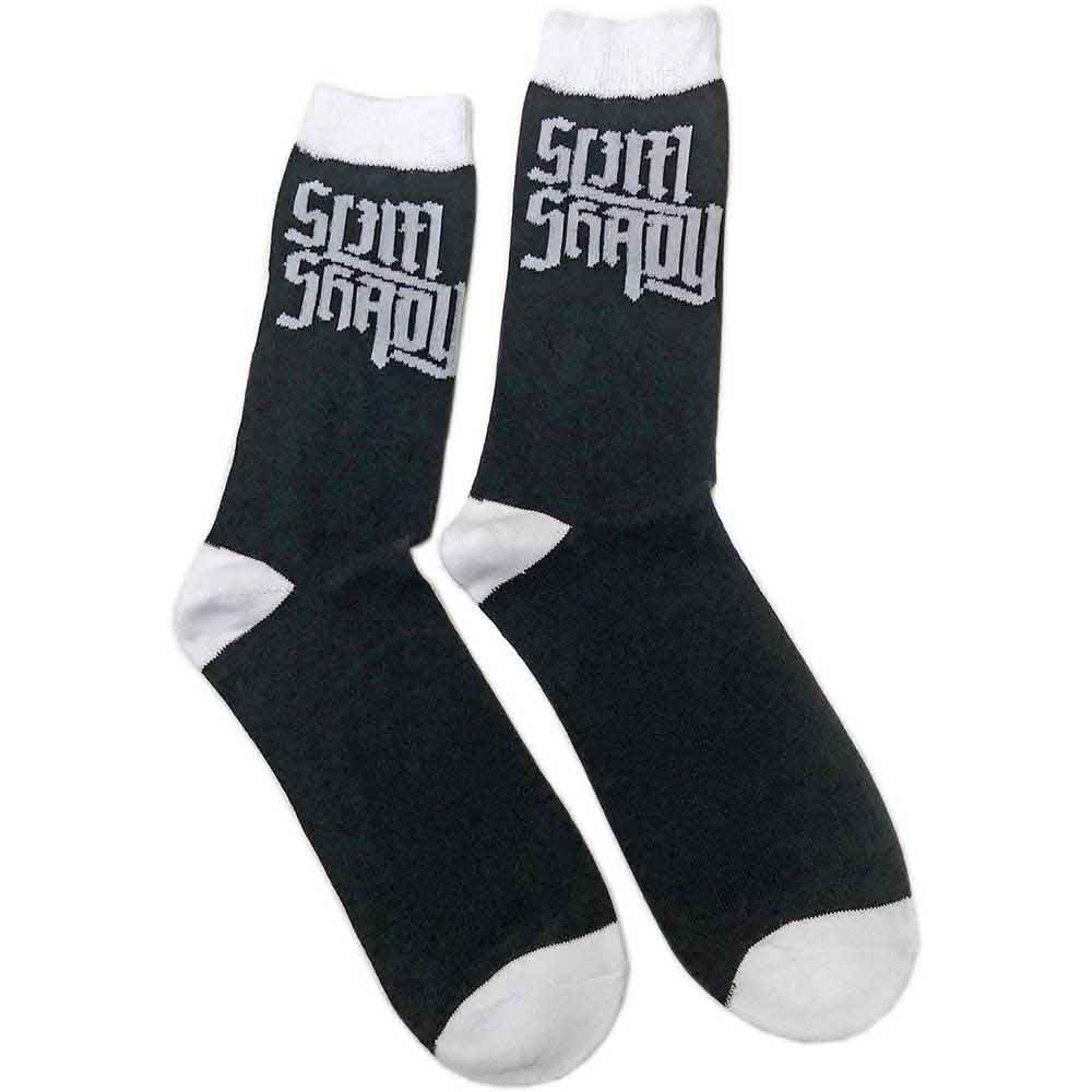 Eminem Unisex Ankle Socks: Slim Shady (Black) (UK Size 7 - 11)
