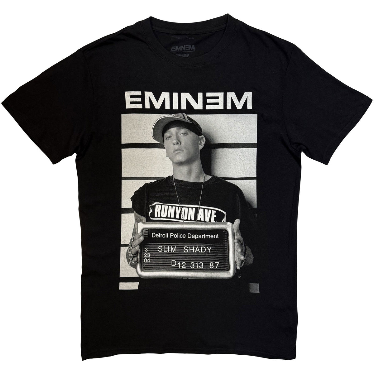 Eminem Unisex T-Shirt: Arrest (Black)
