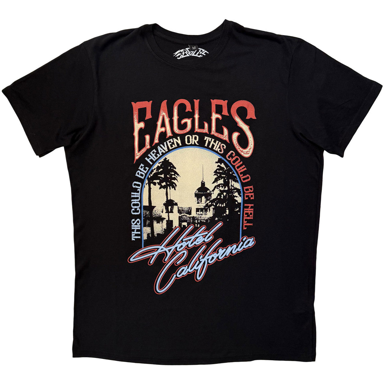 Eagles: Heaven Or Hell Unisex Premium Carbon T-Shirt (Black)