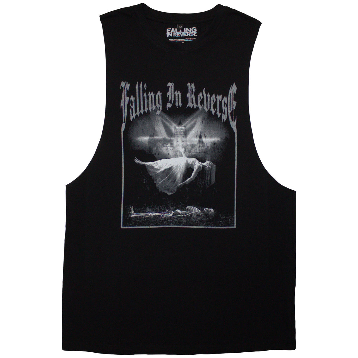 Falling In Reverse Unisex Vest T-Shirt: Floating (Black)