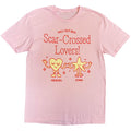 Fall Out Boy Unisex T-Shirt: Star Crossed Lovers (Pink)