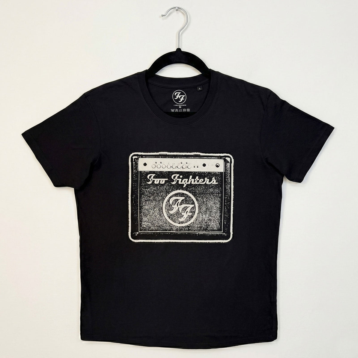 Foo Fighters: Amp Unisex Premium Carbon T-Shirt (Black)