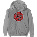 Foo Fighters Unisex Pullover Hoodie: FF Logo (Grey)