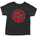 Foo Fighters Kids Toddler T-Shirt: FF Logo (Black)