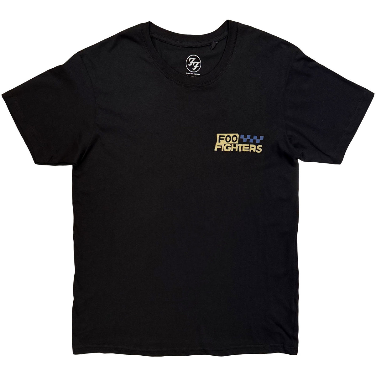 Foo Fighters Unisex T-Shirt: Snake (Black) (Back Print)
