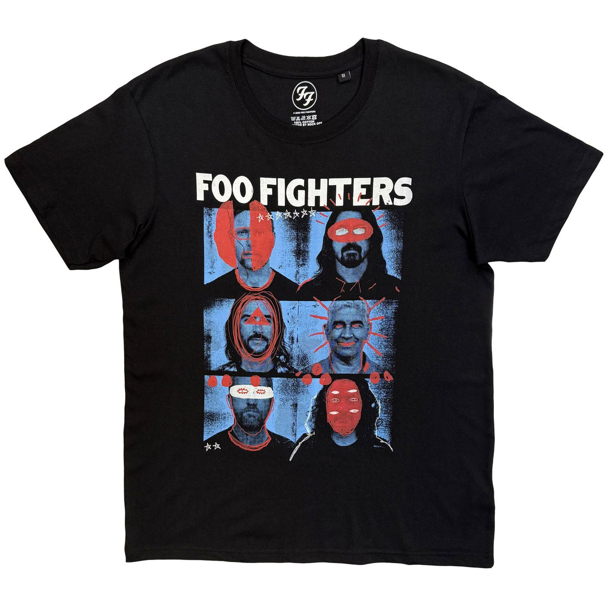 Foo Fighters: Your Favourite Toy Unisex T-Shirt (Black) (Back Print)