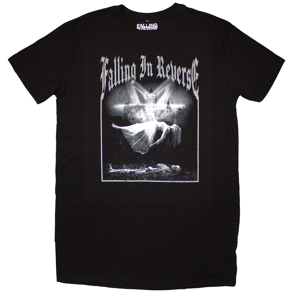 Falling In Reverse: Floating Ladies T-Shirt Dress (Black)