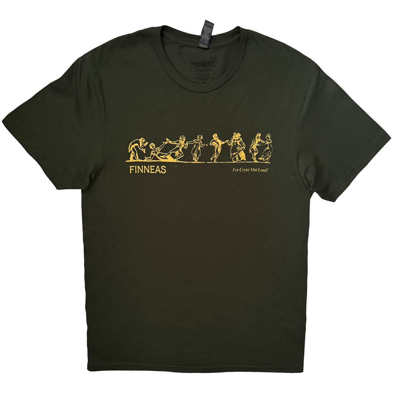 Finneas: For Crying Out Loud Unisex T-Shirt (Green)