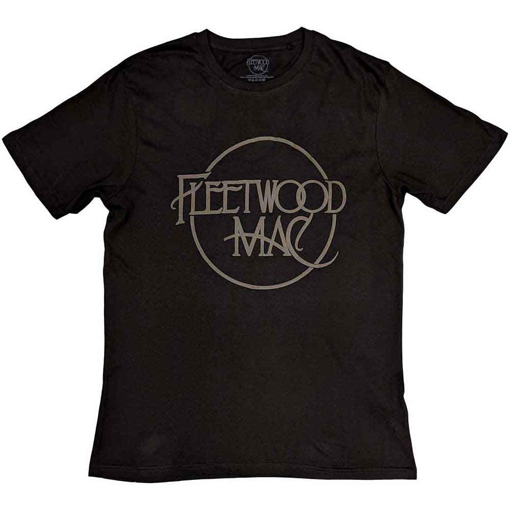 Fleetwood: Classic Logo Mac Unisex T-Shirt (Black) (Hi-Build)