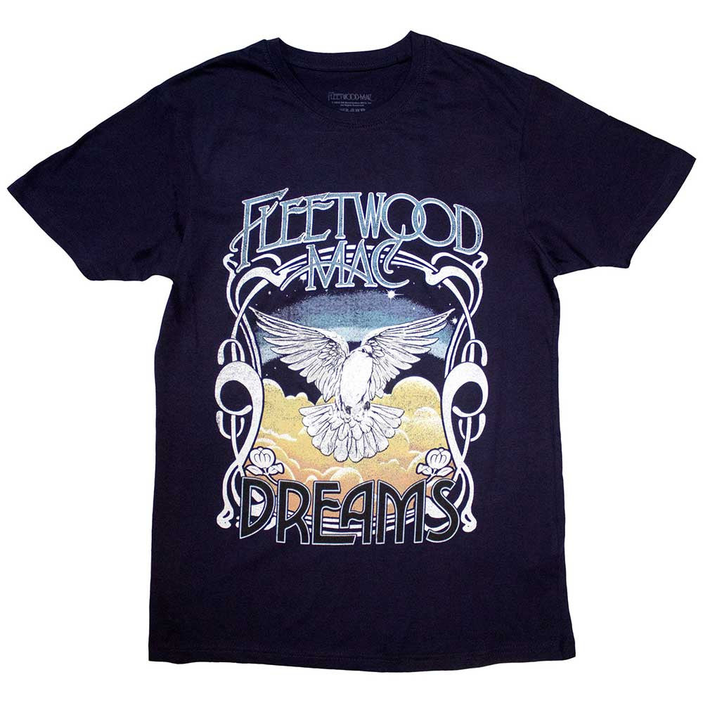 Fleetwood: Dreams Mac Unisex T-Shirt (Navy Blue)