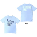 Fleetwood Mac: London Unisex T-Shirt (Light Blue) (Back Print)