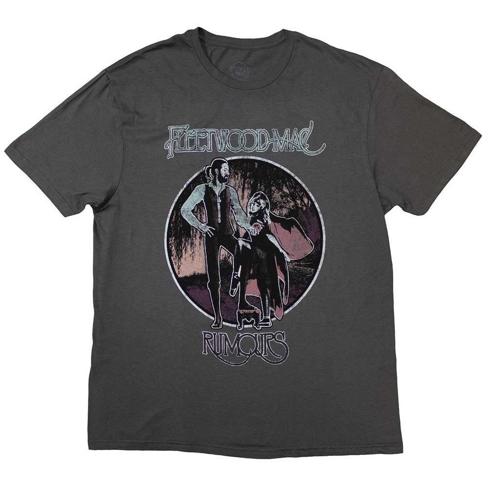 Fleetwood Mac: Rumours Vintage Unisex T-Shirt (Charcoal Grey)